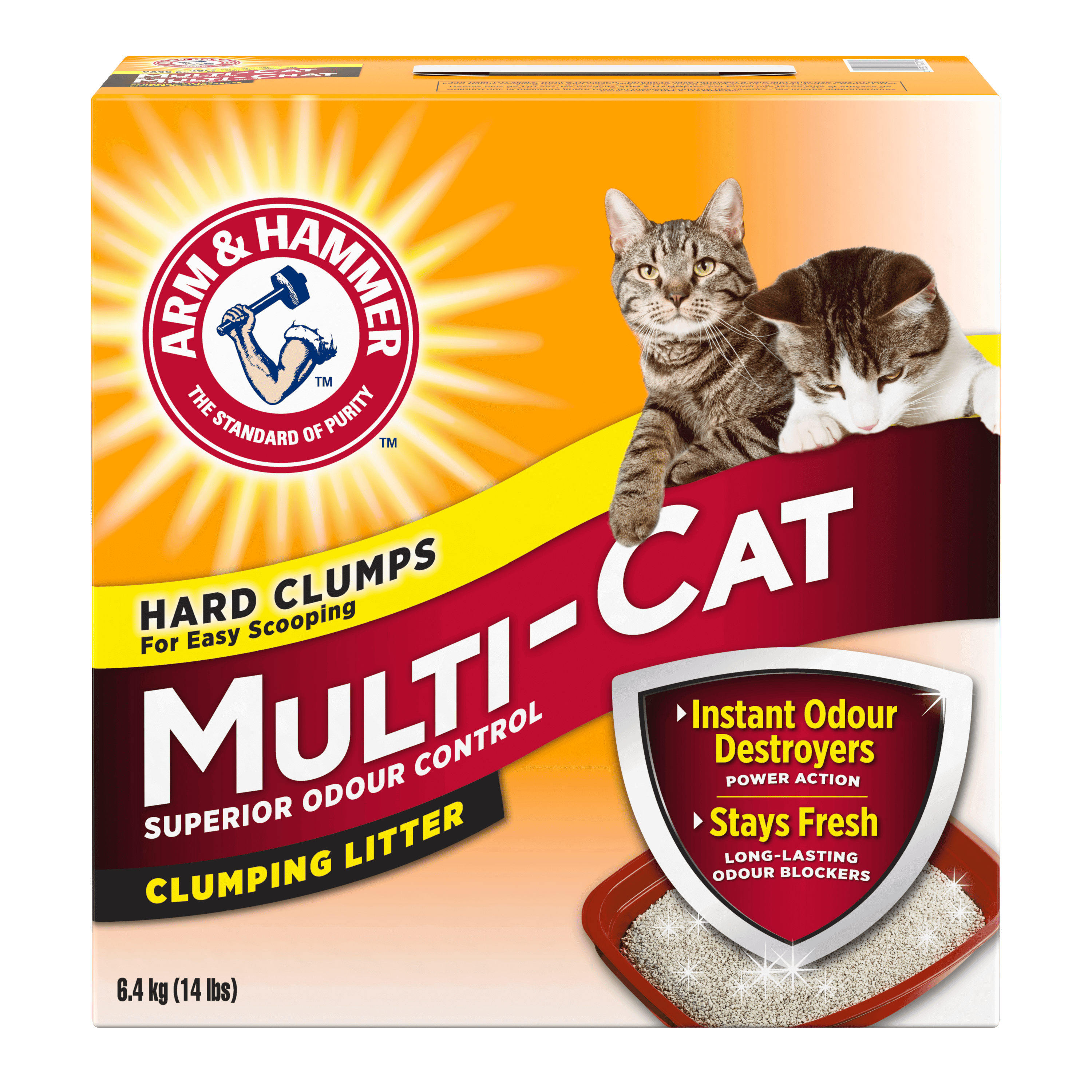 ARM & HAMMER - Multi-Cat - Clumping Cat Litter